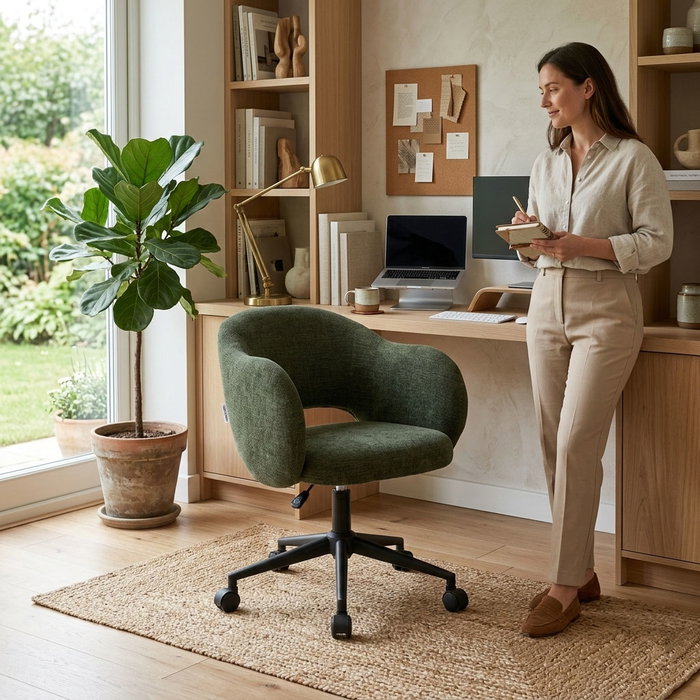 BORDECOR Silla Errai Verde Botella