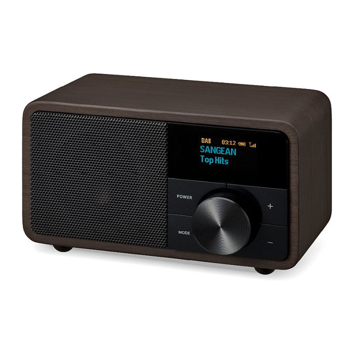 Sangean DDR-7 - Radio Digital DAB+ y FM con Bluetooth 5.0, Pantalla OLED, 8W, Batería Recargable, Reloj y Alarma, Acabado en Madera Oscura Sangean DDR-7 - Radio Digital DAB+ y FM con Bluetooth 5.0, Pantalla OLED, 8W, Batería Recargable, Reloj y Alarma, Acabado en Madera Oscura