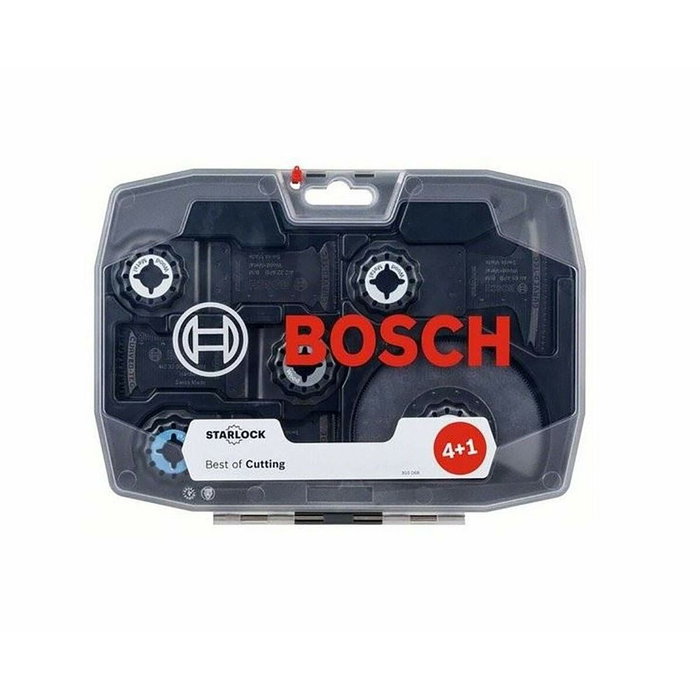 Bosch Professional Juego de 5 hojas oscilantes STARLOCK para cortar