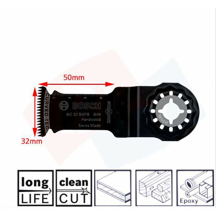 Bosch Professional Juego de 5 hojas oscilantes STARLOCK para cortar