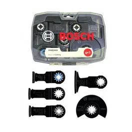 Bosch Professional 2608664131 Juego de Hojas para Herramienta Oscilante STARLOCK, Ideal para Cortar