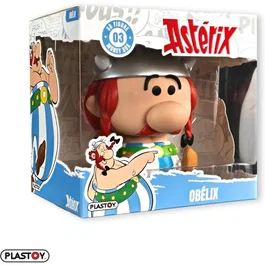 Plastoy Hucha Asterix Chibi Obelix - Plástico - 14 cm