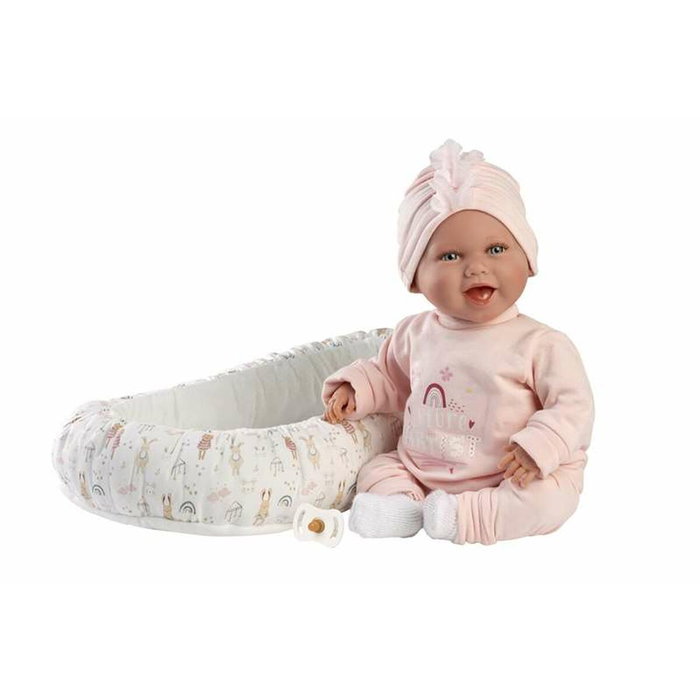 Llorens Muñeco Mimi Sonrisas Cunita Future Artist 42 cm con sonido