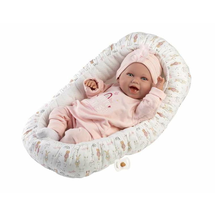 Llorens Muñeco Mimi Sonrisas Cunita Future Artist 42 cm con sonido