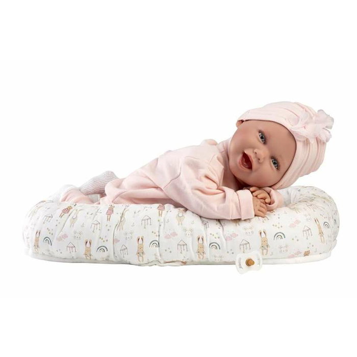 Llorens Muñeco Mimi Sonrisas Cunita Future Artist 42 cm con sonido