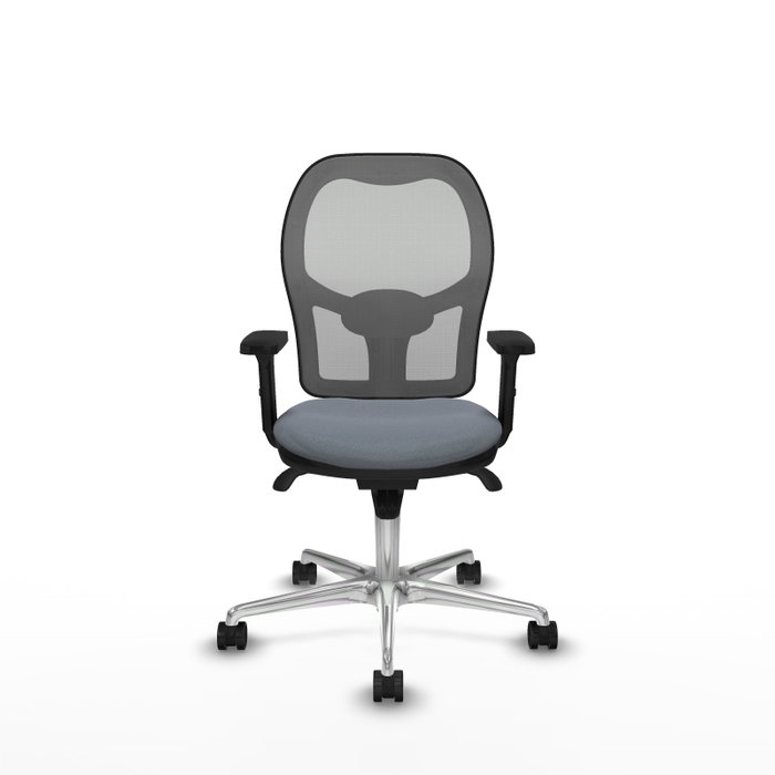 PIQUERAS Y CRESPO Silla de oficina Jorquera Gris con mecanismo Sincro PIQUERAS Y CRESPO Silla de oficina Jorquera Gris con mecanismo Sincro
