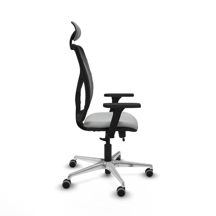 PIQUERAS Y CRESPO Silla de oficina Motilla Gris claro y Negro PIQUERAS Y CRESPO Silla de oficina Motilla Gris claro y Negro