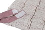 DKD Home Decor Cojin Scandi Rosa Blanco 40 x 40 cm Poliester Algodon (6 Unidades)