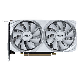 MSI Tarjeta Gráfica GeForce RTX 3050 Ventus 2X XS White OC 8GB GDDR6 PCI Express 4.0 para Gaming