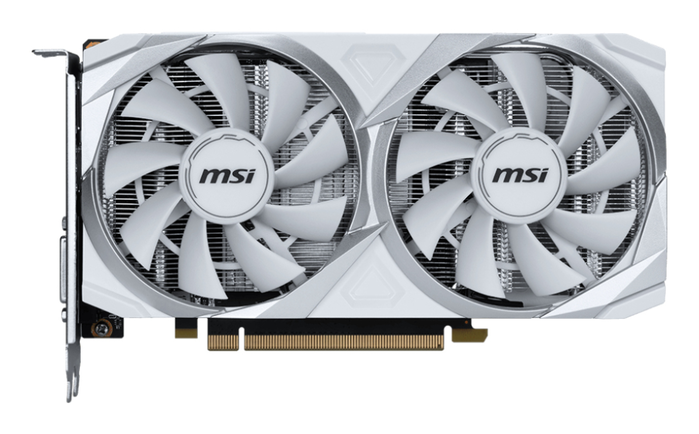MSI RTX 3050 2X XS WHITE 8G OC 8GB GDDR6 Blanco
