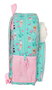 Mochila Escolar Na!Na!Na! Surprise Bunny Rosa Turquesa 33 x 42 x 14 cm