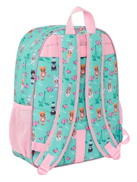 Mochila Escolar Na!Na!Na! Surprise Bunny Rosa Turquesa 33 x 42 x 14 cm