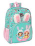 Mochila Escolar Na!Na!Na! Surprise Bunny Rosa Turquesa 33 x 42 x 14 cm