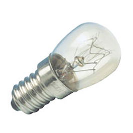 Fbright Bombilla Incandescente Pebetero Horno E14 15W 300°C 240-260V Transparente