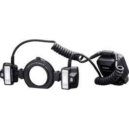 Canon 2398C006 MT-26EX-RT Flash Fotográfico Macro Twin Lite Negro para Macro, Conexión Inalámbrica, Pantalla, 5.5s Reciclaje, 26m Guía, Compatible E-TTL