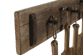 DKD Home Decor Perchero Antique 6 x 62 x 89 cm Set de 6