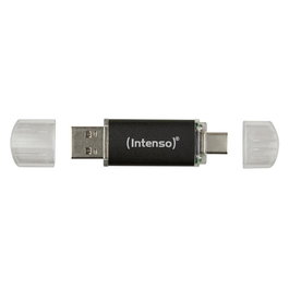 Intenso 3539492 Memoria USB 3.2 USB Tipo C y USB-A 256GB Alta Capacidad Portátil Aluminio
