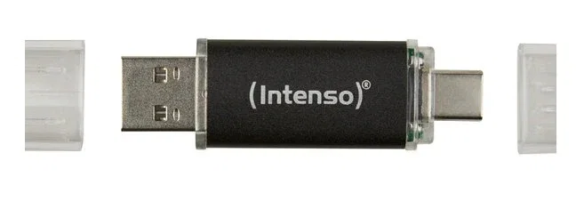 Intenso Twist Line 256 GB USB Type-A / USB Type-C Antracita Intenso Twist Line 256 GB USB Type-A / USB Type-C Antracita