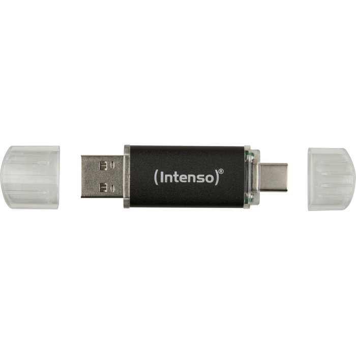 Intenso Twist Line 256 GB USB Type-A / USB Type-C Antracita Intenso Twist Line 256 GB USB Type-A / USB Type-C Antracita
