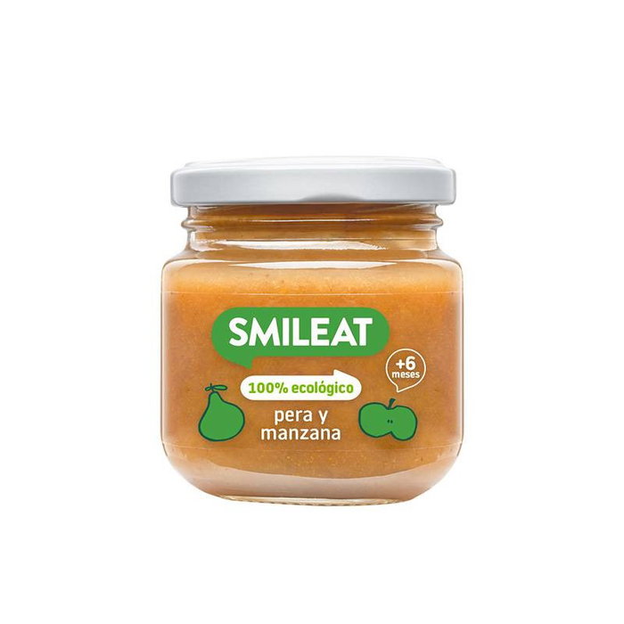 SMILEAT Tarrito de Pera y Manzana 130 g