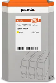 Prindo Cartucho de tinta amarillo PRIET7904 Basic XL