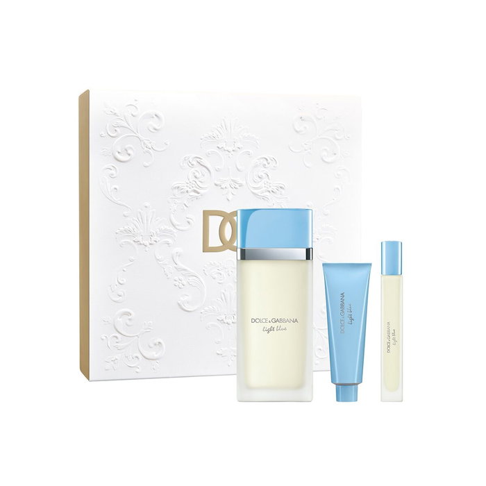 Dolce & Gabbana Light Blue Pour Femme Estuche 3 pz