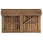 Mesa abatible para balcón Nina Nina Marrón Madera de acacia 80 x 47 x 45 cm