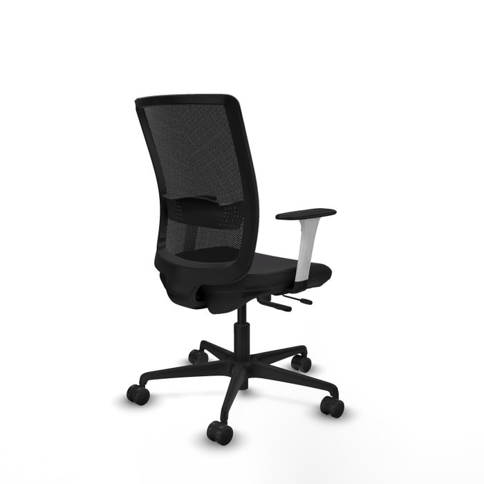 PIQUERAS Y CRESPO Silla de oficina Haches Negro con mecanismo Sincro/Traslack PIQUERAS Y CRESPO Silla de oficina Haches Negro con mecanismo Sincro/Traslack