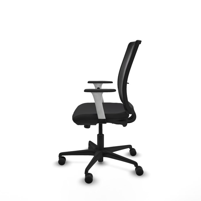 PIQUERAS Y CRESPO Silla de oficina Haches Negro con mecanismo Sincro/Traslack PIQUERAS Y CRESPO Silla de oficina Haches Negro con mecanismo Sincro/Traslack