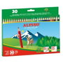 Alpino Estuche de 30 Lápices de Colores Largos 175mm Surtidos