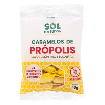SOLNATURAL Caramelos de Própolis 50g