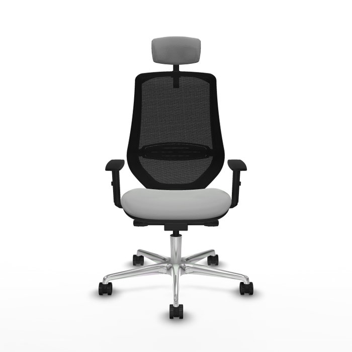 PIQUERAS Y CRESPO Silla de oficina Mardos con mecanismo Sincro/Traslack Gris claro y Negro PIQUERAS Y CRESPO Silla de oficina Mardos con mecanismo Sincro/Traslack Gris claro y Negro