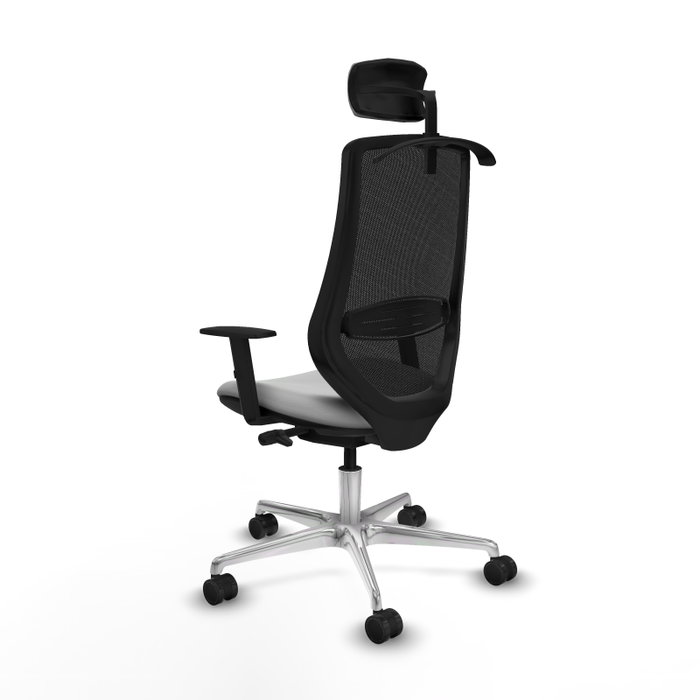 PIQUERAS Y CRESPO Silla de oficina Mardos con mecanismo Sincro/Traslack Gris claro y Negro PIQUERAS Y CRESPO Silla de oficina Mardos con mecanismo Sincro/Traslack Gris claro y Negro
