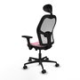 PIQUERAS Y CRESPO Silla de oficina Jorquera Rosa con mecanismo Sincro/Traslack