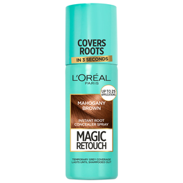 L'Oreal Paris, Magic Retouch, Spray retoca raíces,  Mahogany Brown, 75 ml