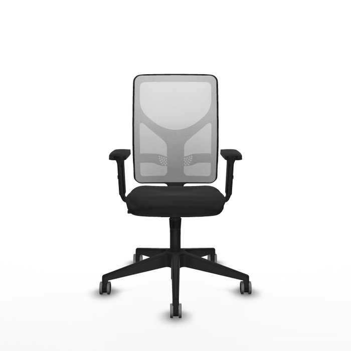 PIQUERAS Y CRESPO Silla de oficina Motilla con mecanismo Sincro, Negro y Blanco PIQUERAS Y CRESPO Silla de oficina Motilla con mecanismo Sincro, Negro y Blanco