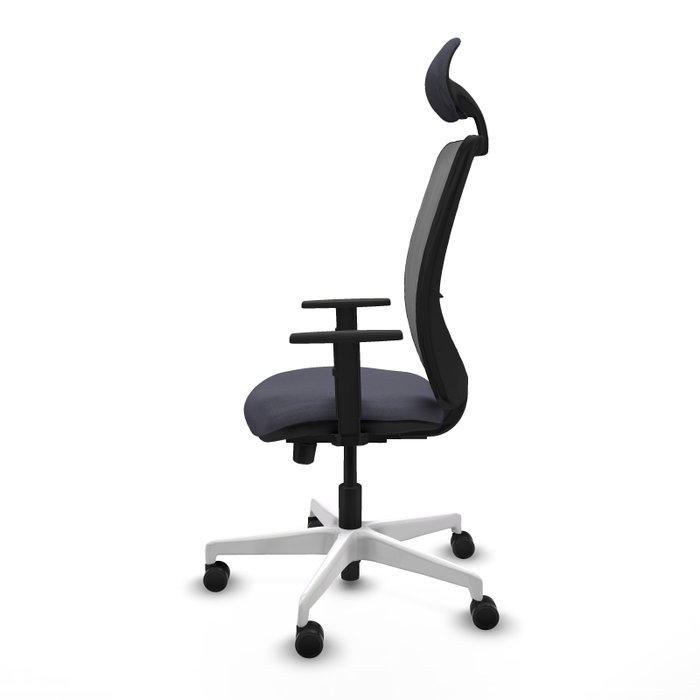 PIQUERAS Y CRESPO Silla de oficina Zulema con mecanismo Sincro/Traslack, Gris