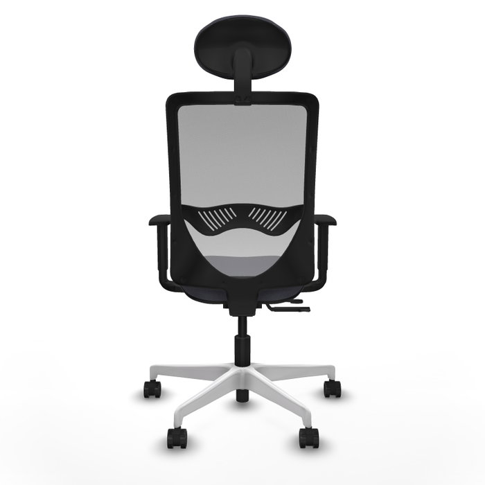 PIQUERAS Y CRESPO Silla de oficina Zulema con mecanismo Sincro/Traslack, Gris