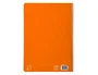 Liderpapel Cuaderno Espiral A4 Pautaguía Tapa Blanda 80 Hojas 75gr Cuadro Pautado 3mm Color Naranja