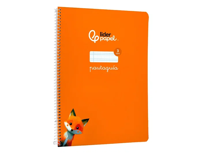 Liderpapel Cuaderno Espiral A4 Pautaguía Tapa Blanda 80 Hojas 75gr Cuadro Pautado 3mm Color Naranja Liderpapel Cuaderno Espiral A4 Pautaguía Tapa Blanda 80 Hojas 75gr Cuadro Pautado 3mm Color Naranja