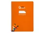 Liderpapel Cuaderno Espiral A4 Pautaguía Tapa Blanda 80 Hojas 75gr Cuadro Pautado 3mm Color Naranja