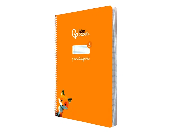 Liderpapel Cuaderno Espiral A4 Pautaguía Tapa Blanda 80 Hojas 75gr Cuadro Pautado 3mm Color Naranja Liderpapel Cuaderno Espiral A4 Pautaguía Tapa Blanda 80 Hojas 75gr Cuadro Pautado 3mm Color Naranja