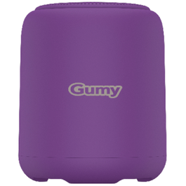 JVC Altavoz Bluetooth Portátil SP-SG10BTV 5W RMS Gummy Violeta con TWS y USB-C