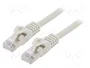 Gembird Cable de red Cat6a S/FTP 1m Gris