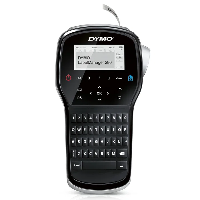 Dymo LabelManager LM280 QWERTY Plata y Negro Dymo LabelManager LM280 QWERTY Plata y Negro