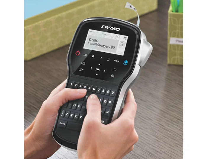 Dymo LabelManager LM280 QWERTY Plata y Negro Dymo LabelManager LM280 QWERTY Plata y Negro