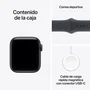 Apple Watch SE 3 GPS 40mm Medianoche Correa Deportiva Negra S/M