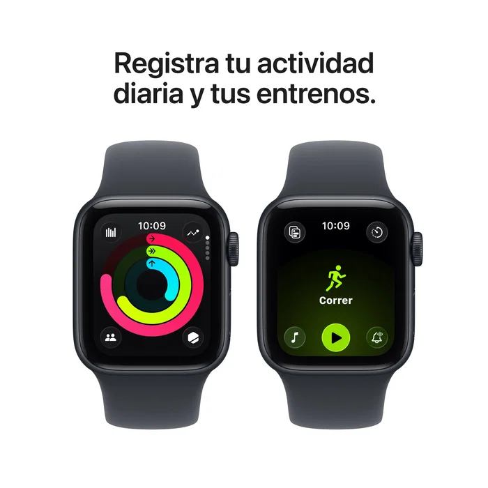 Apple Watch SE 3 GPS 40mm Medianoche Correa Deportiva Negra S/M Apple Watch SE 3 GPS 40mm Medianoche Correa Deportiva Negra S/M