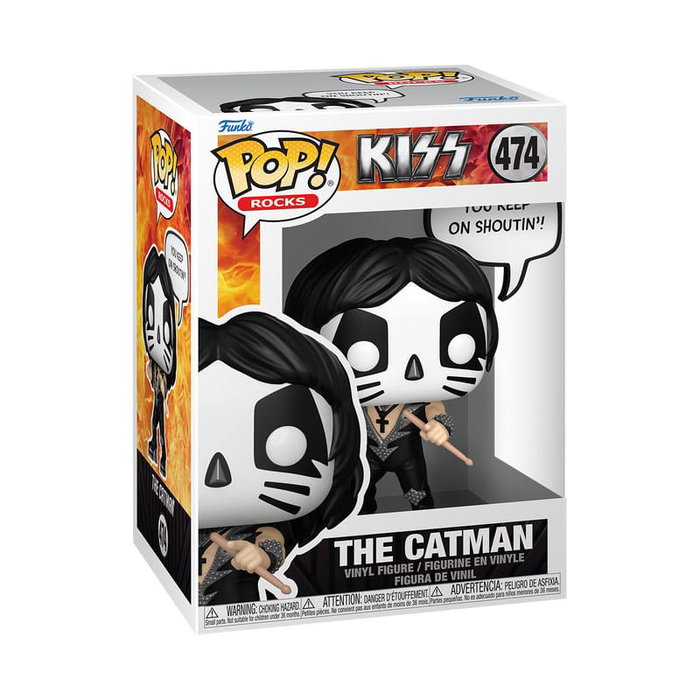 Funko POP! Rocks Kiss The Catman (R&R All Night)