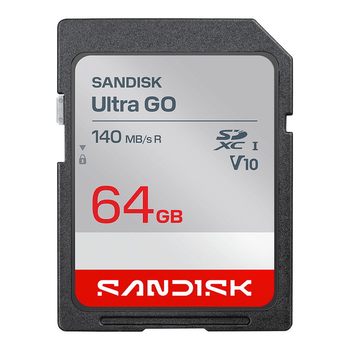 SanDisk Ultra GO 64 GB SD 140MB/s